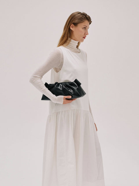 ÖLEND Dumpling Bag Suede - dust pink