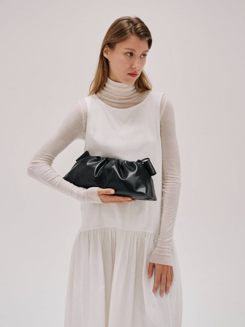 ÖLEND Dumpling Bag Suede - khaki