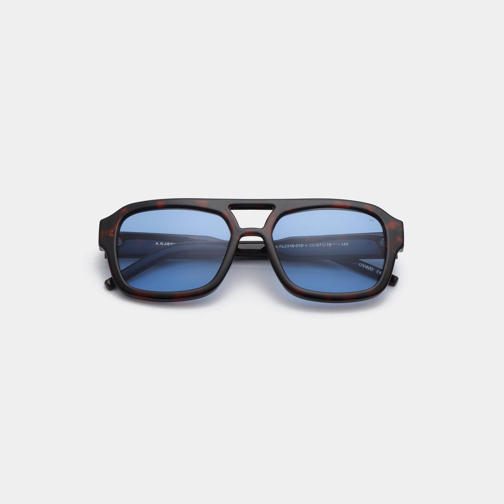 A.Kjaerbede Kaya KL2316 Demi Tortoise Blue Lens