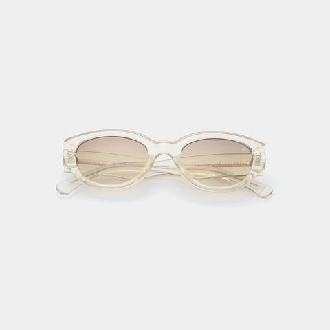 A.KJÆRBEDE Sonnenbrille Winnie Ecru Transparent