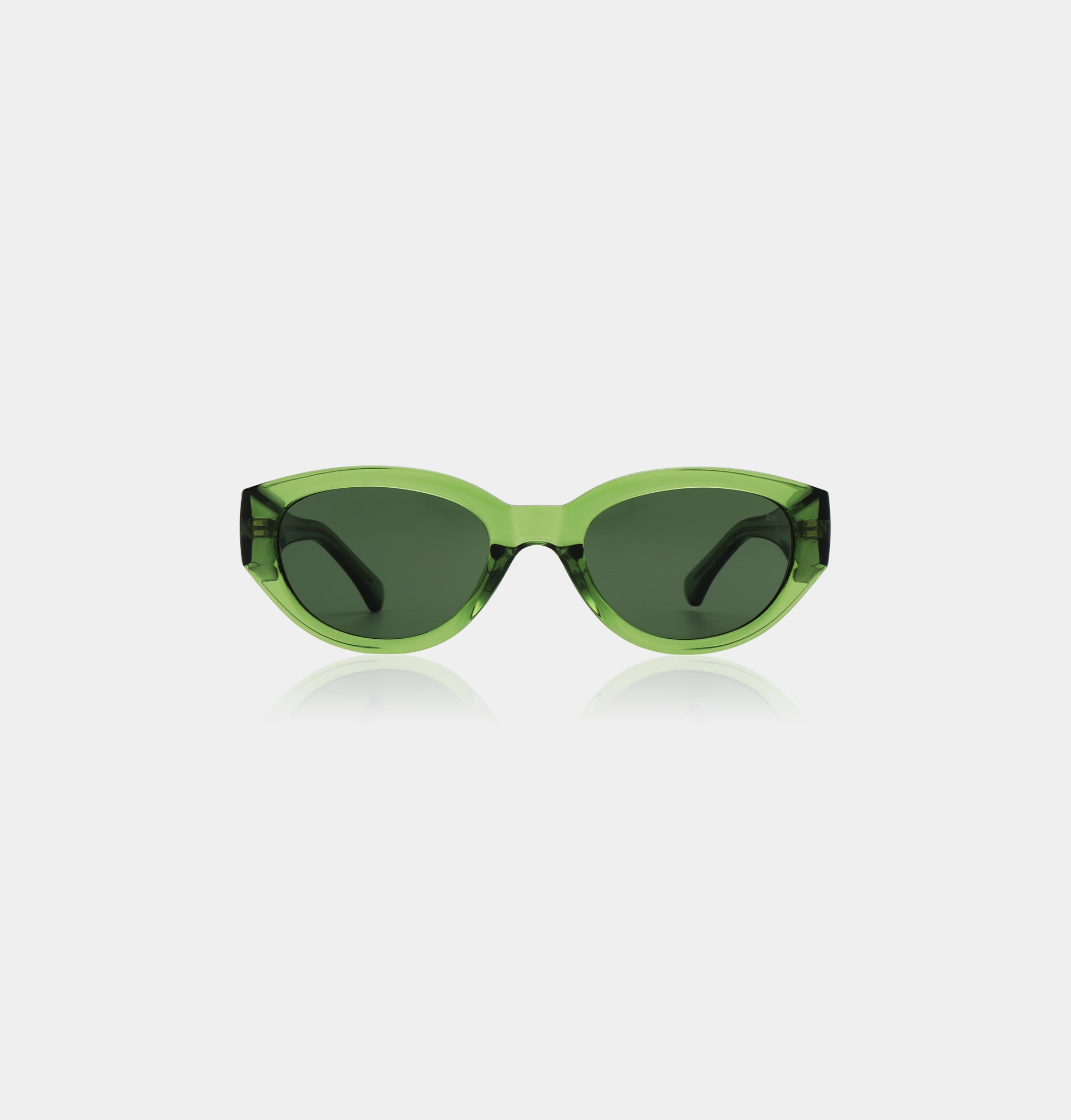 A.KJÆRBEDE Sonnenbrille Winnie Light Olive Transparent