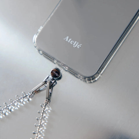 Ateljé Phone Cord Connector silber