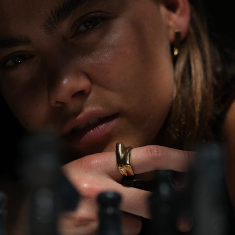 BANDHU Alike Ring gold plated