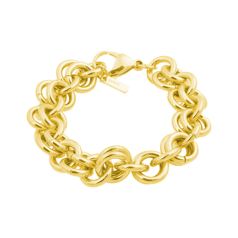 BANDHU Maliën Bracelet gold plated