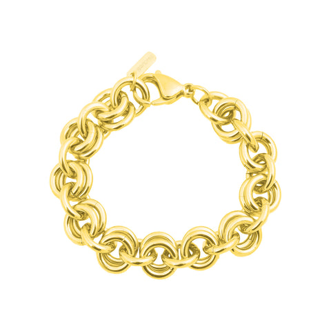 BANDHU Maliën Bracelet gold plated