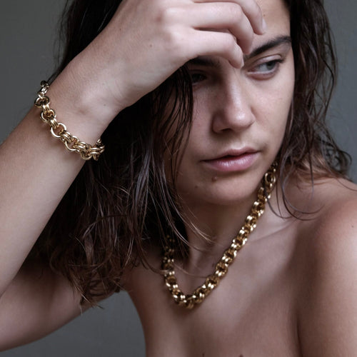 BANDHU Maliën Necklace gold plated