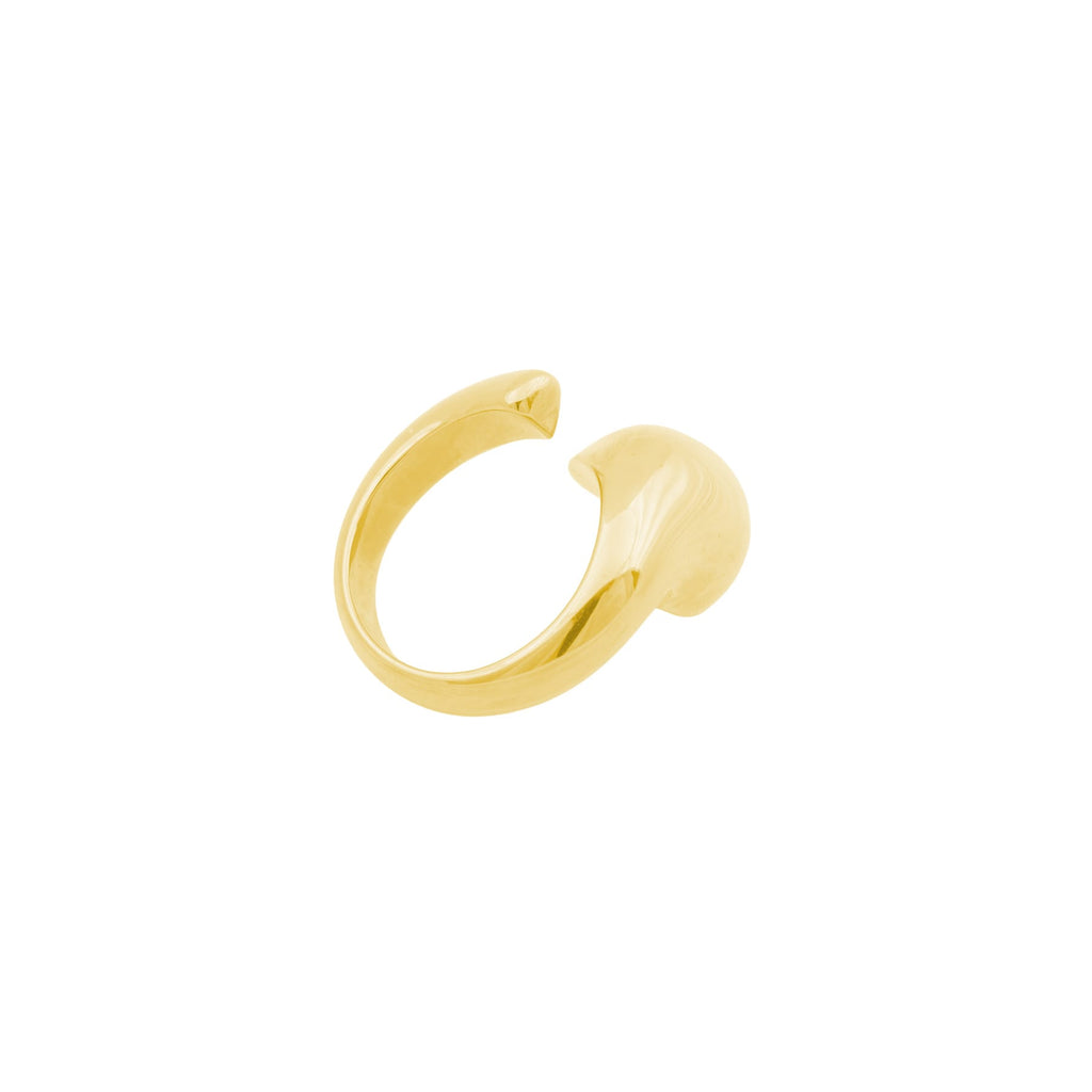 BANDHU Liquefy Ring gold plated