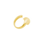 BANDHU Liquefy Ring gold plated