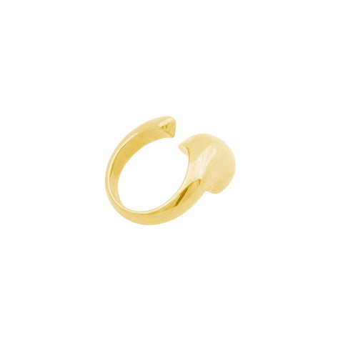 BANDHU Liquefy Ring gold plated
