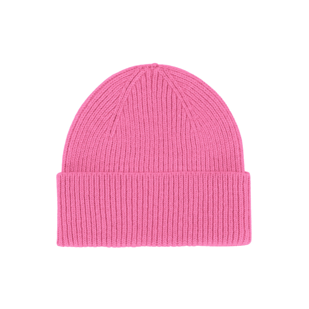 COLORFUL STANDARD Merino Wool Beanie bubblegum pink