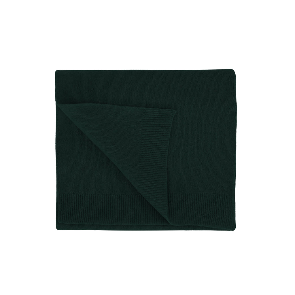 COLORFUL STANDARD Merino Wool Scarf emerald green