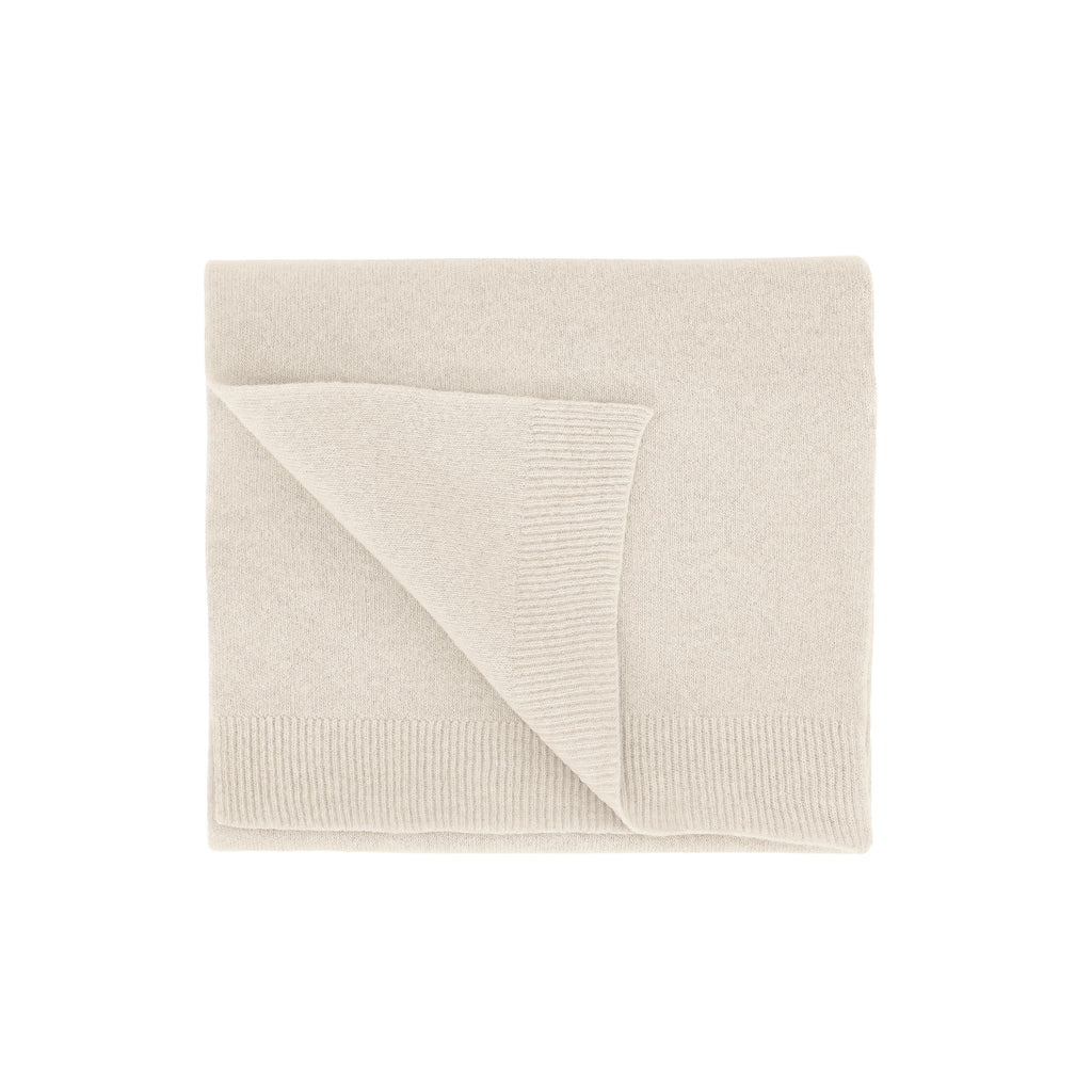 COLORFUL STANDARD Merino Wool Scarf optical white