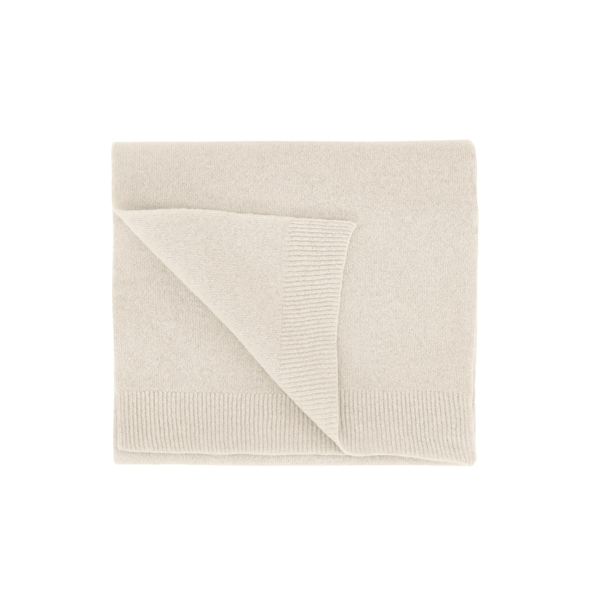 COLORFUL STANDARD Merino Wool Scarf optical white
