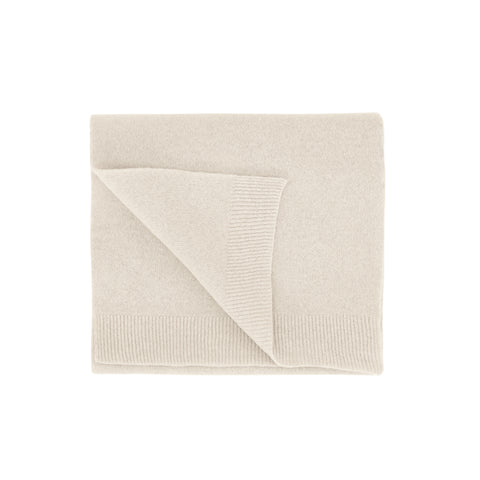 COLORFUL STANDARD Merino Wool Scarf optical white