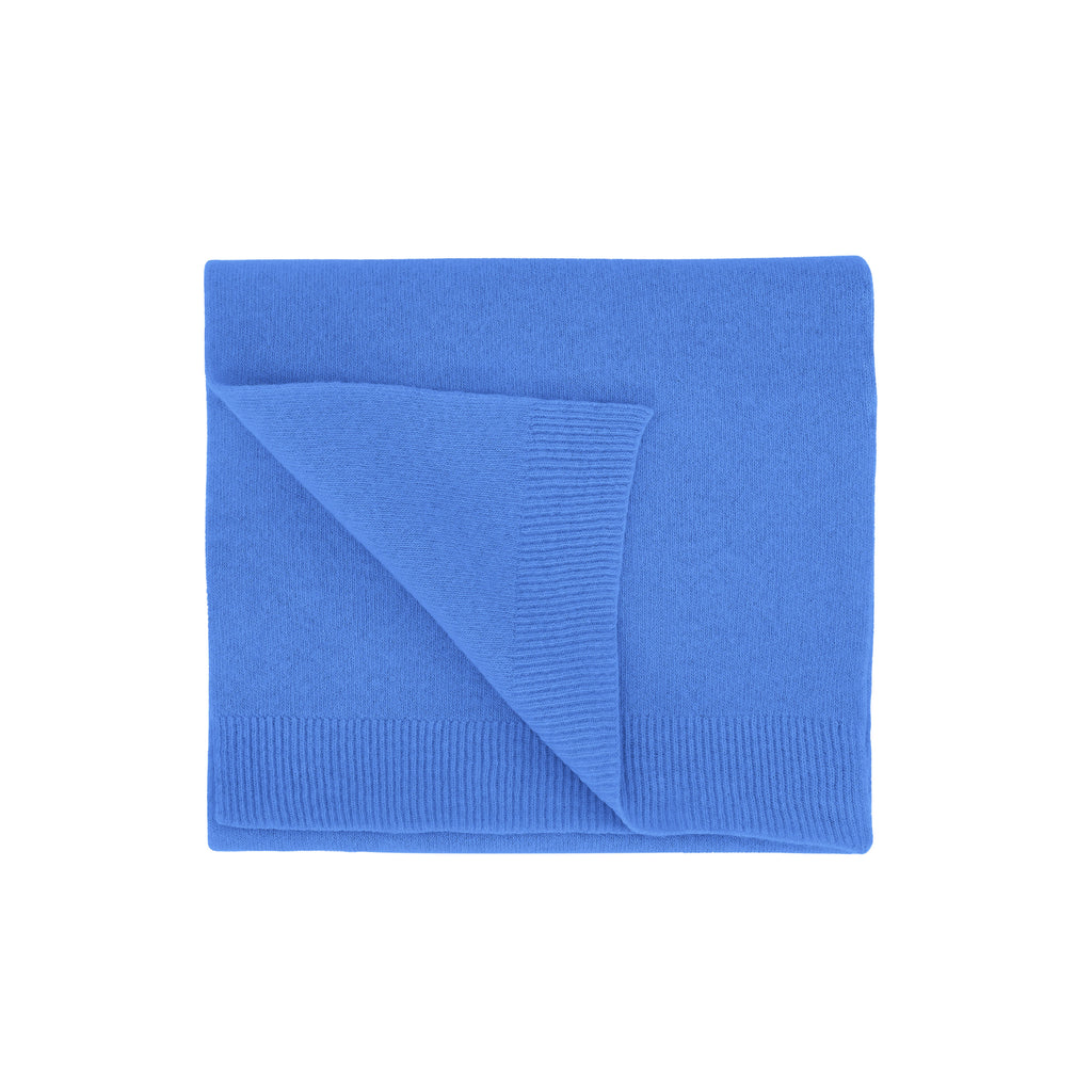 COLORFUL STANDARD Merino Wool Scarf pacific blue