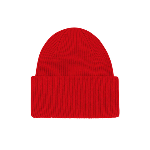 COLORFUL STANDARD Merino Wool Hat scarlet red
