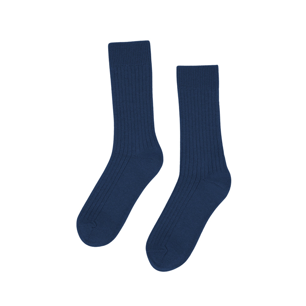 COLORFUL STANDARD Merino Wool Blend Sock marine blue