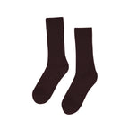 COLORFUL STANDARD Merino Wool Blend Sock oxblood red