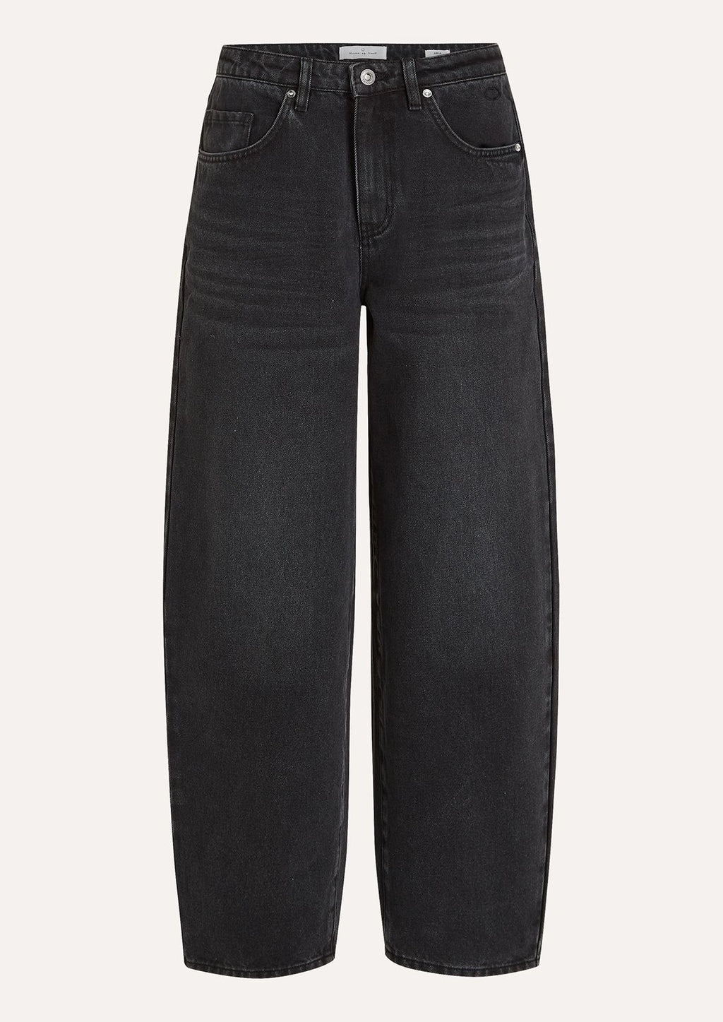 CIRCLE OF TRUST Aria Jeans | Barrel Fit Nero Wash