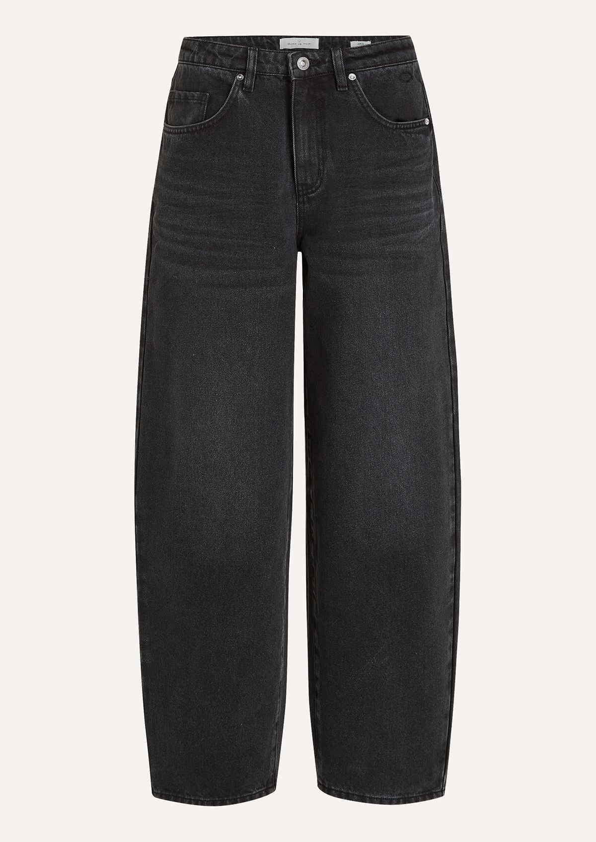 CIRCLE OF TRUST Aria Jeans | Barrel Fit Nero Wash