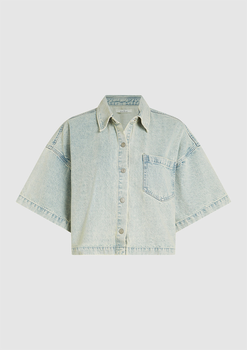 CIRCLE OF TRUST Denver Blouse I Carribean Blue Wash