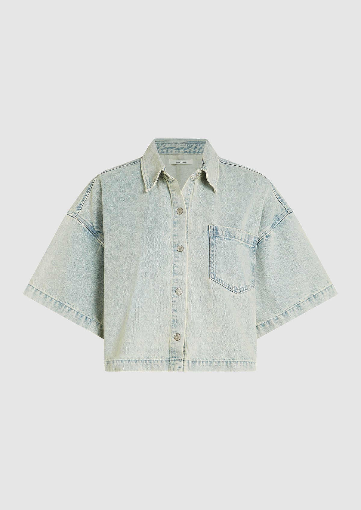 CIRCLE OF TRUST Denver Blouse I Carribean Blue Wash