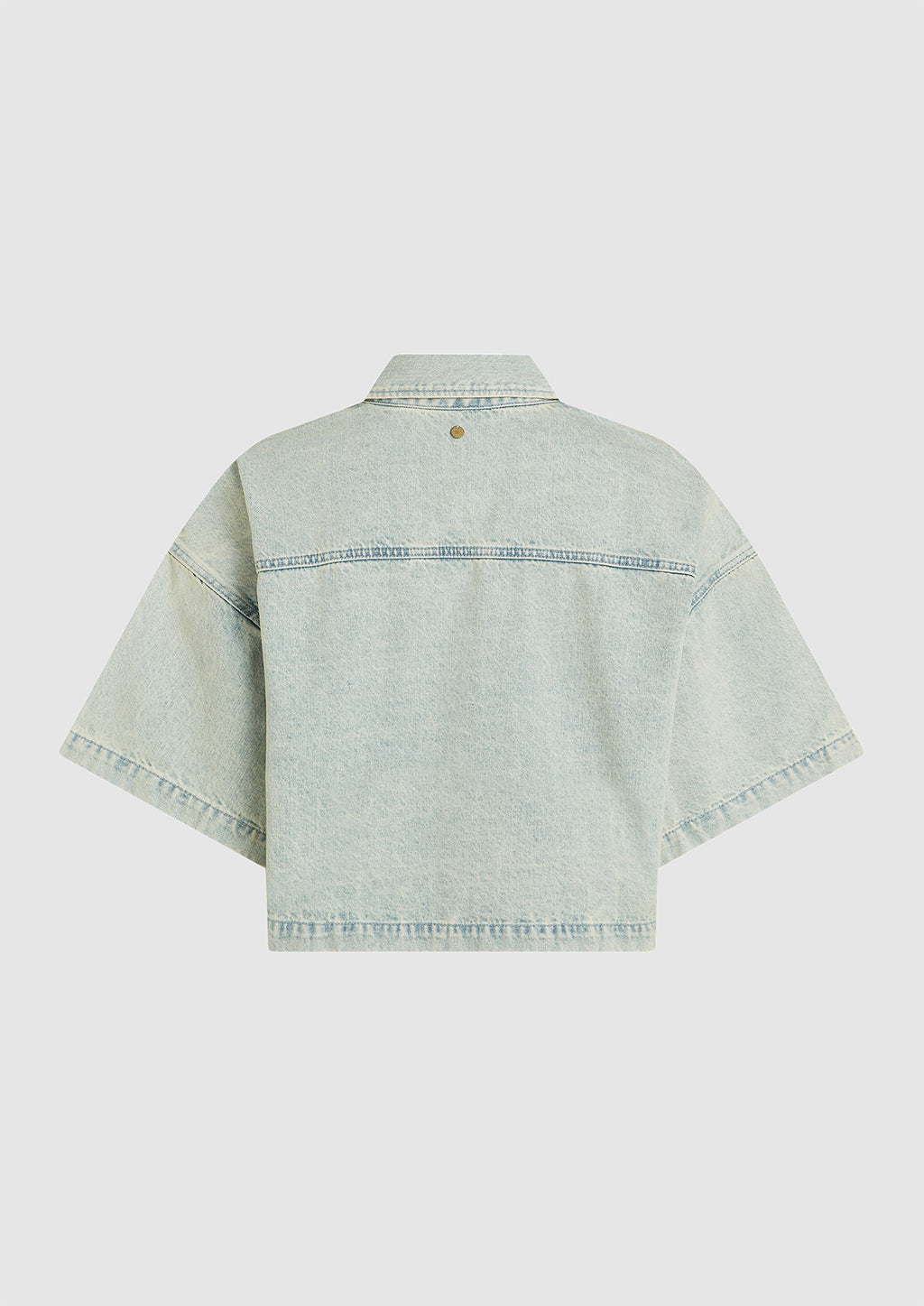 CIRCLE OF TRUST Denver Blouse I Carribean Blue Wash