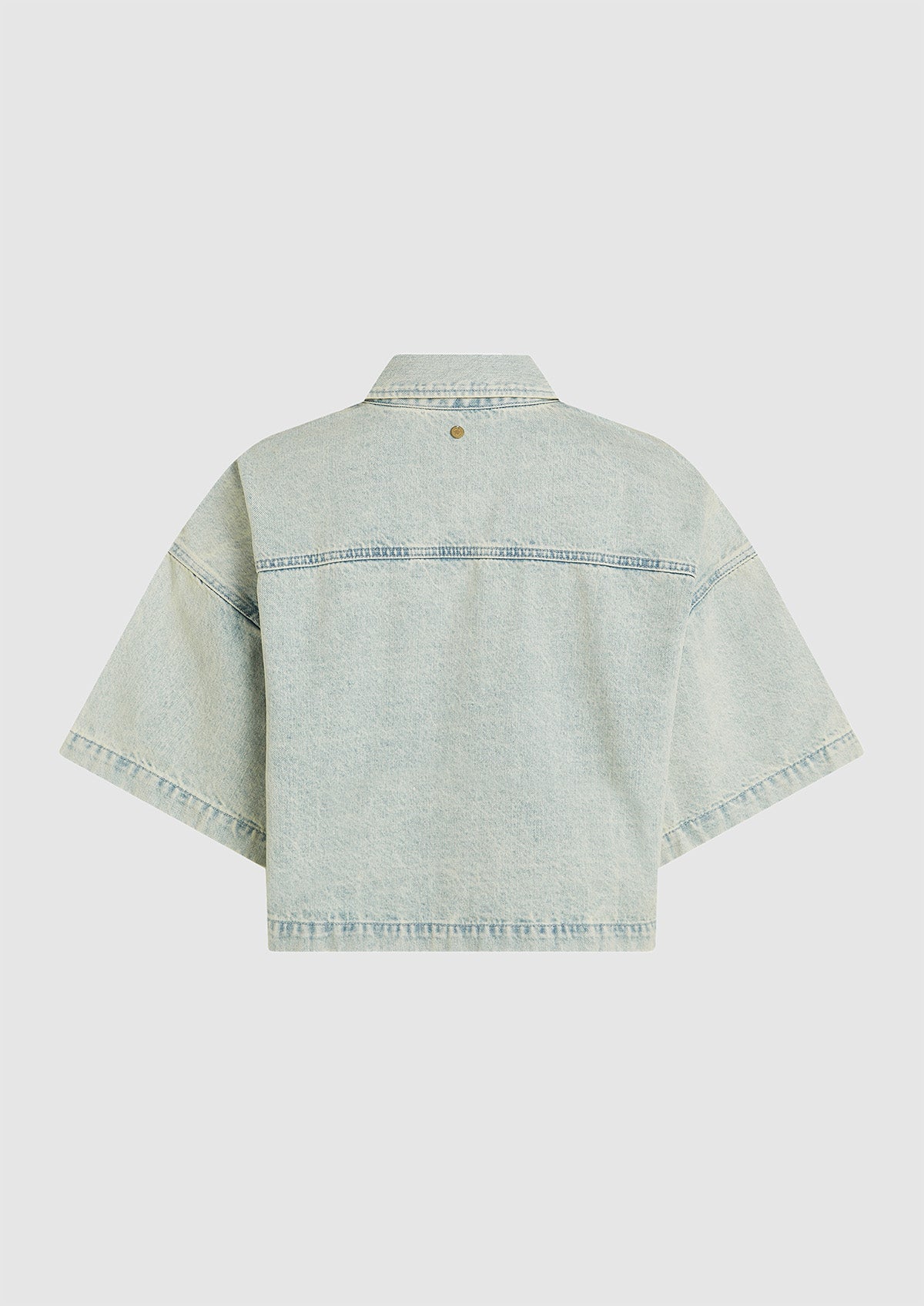 CIRCLE OF TRUST Denver Blouse I Carribean Blue Wash