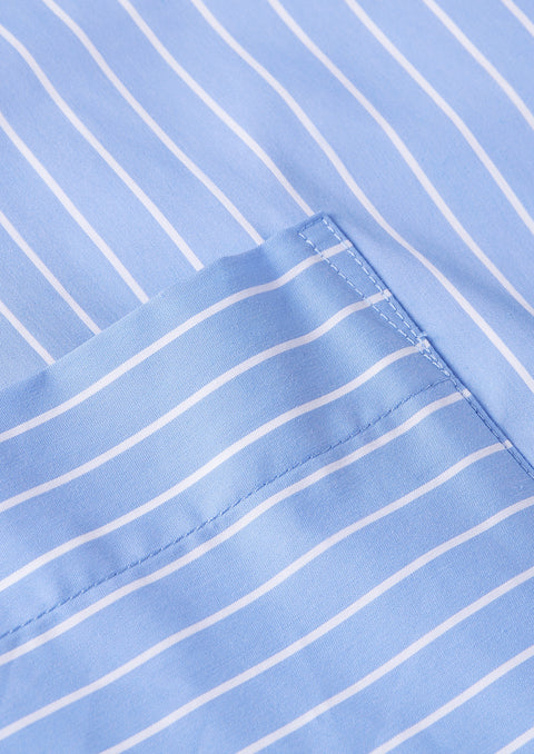 CIRCLE OF TRUST Fiora Blouse I Silver Lake Blue