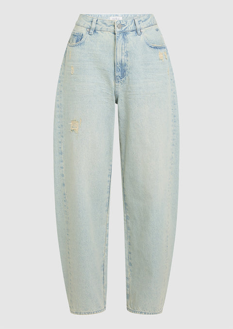 CIRCLE OF TRUST Robin Jeans | Barrel Fit Carribean Blue Wash