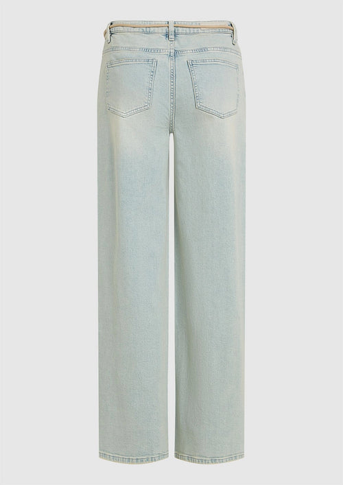 CIRCLE OF TRUST Jona Jeans | High Waist Wide Leg Carribean Blue Wash
