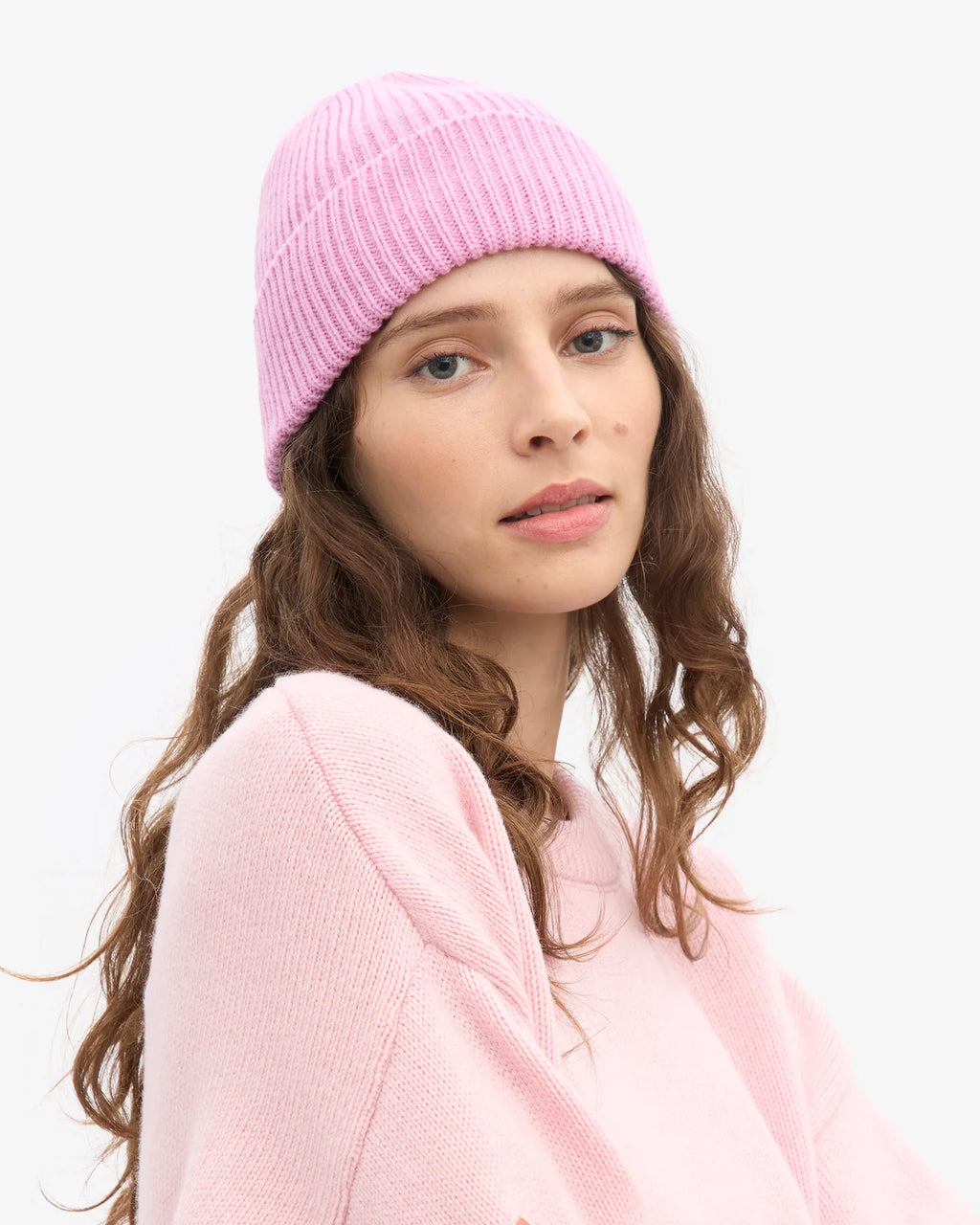 COLORFUL STANDARD Merino Wool Beanie cherry blossom