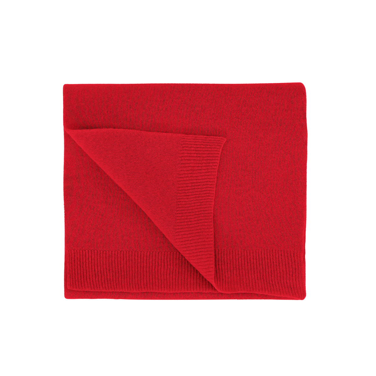 COLORFUL STANDARD Merino Wool Scarf scarlet red