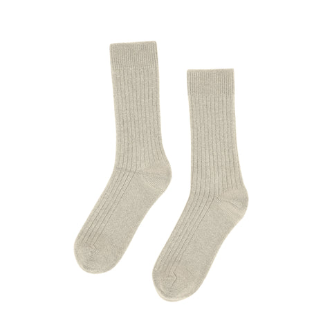 COLORFUL STANDARD Merino Wool Blend Sock ivory white
