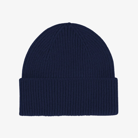 COLORFUL STANDARD Merino Wool Beanie marine blue
