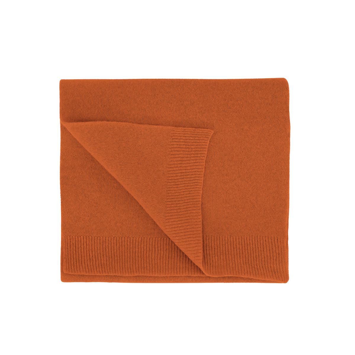 COLORFUL STANDARD Merino Wool Scarf burned orange
