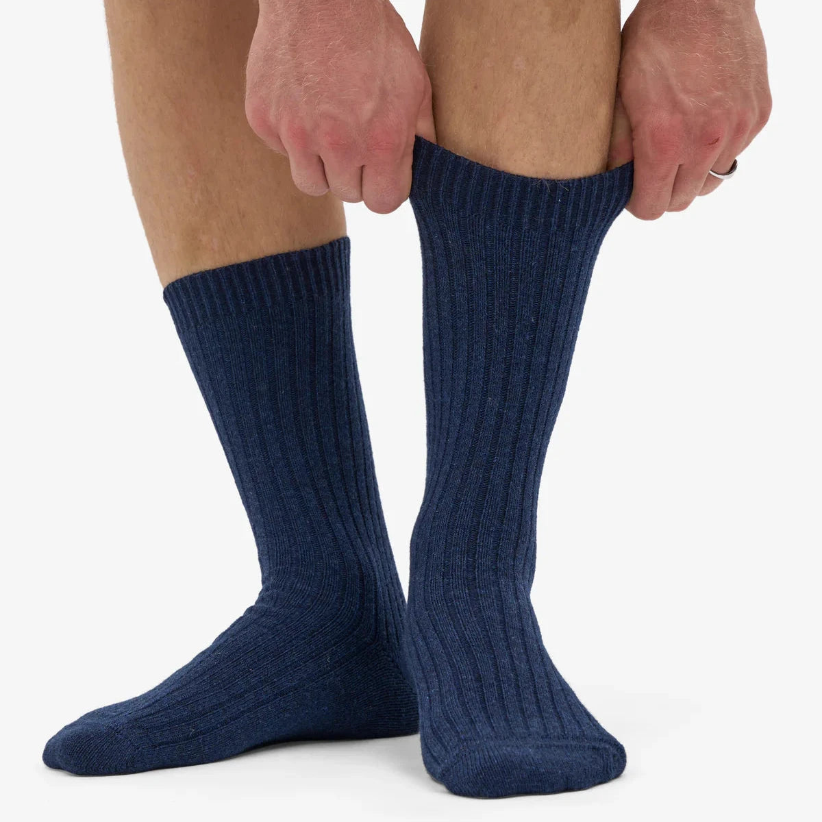 COLORFUL STANDARD Merino Wool Blend Sock marine blue