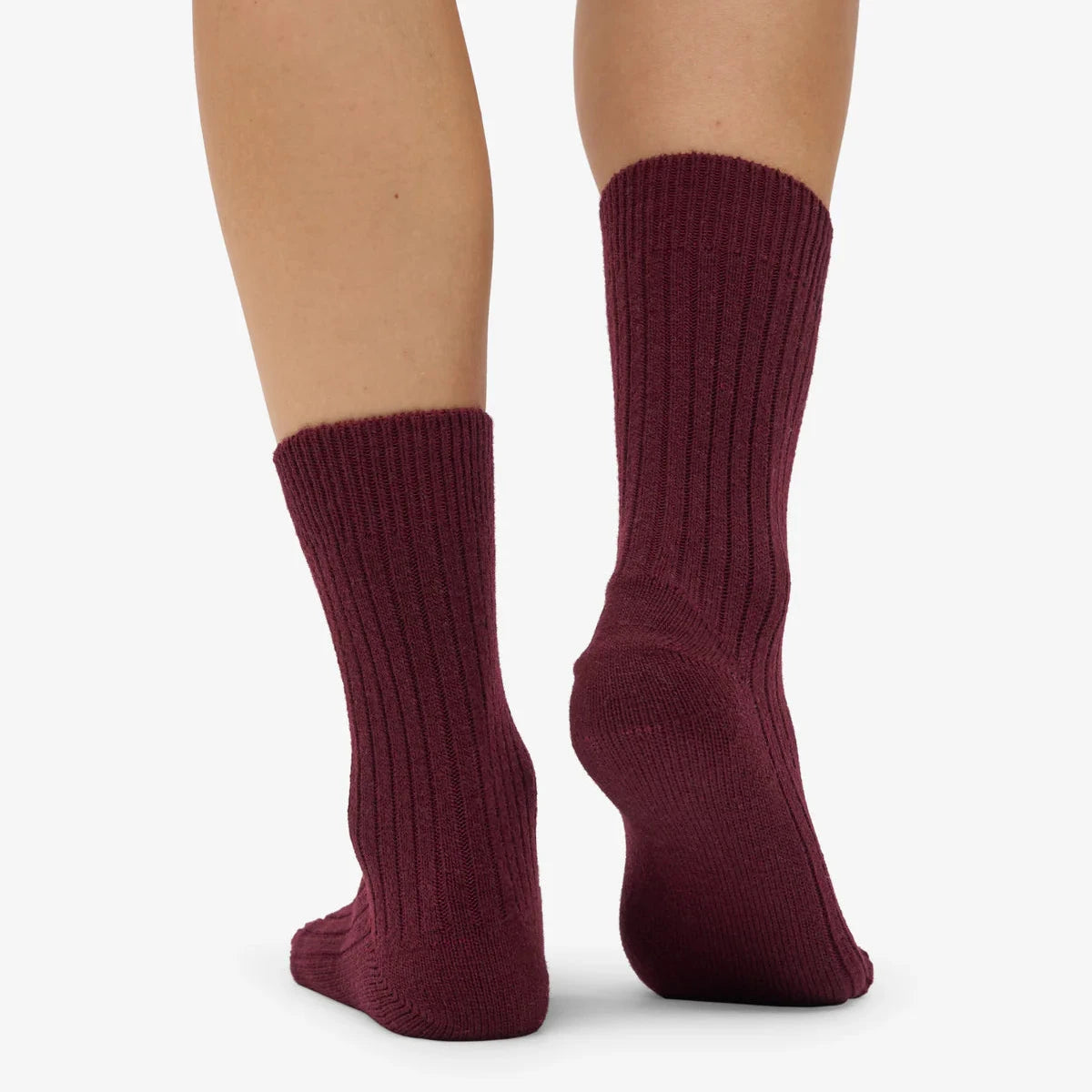 COLORFUL STANDARD Merino Wool Blend Sock oxblood red