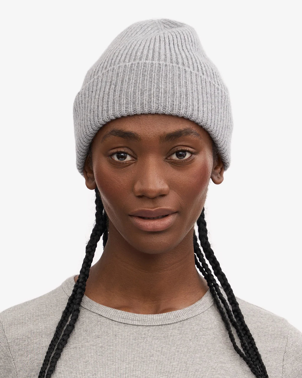 COLORFUL STANDARD Merino Wool Beanie heather grey