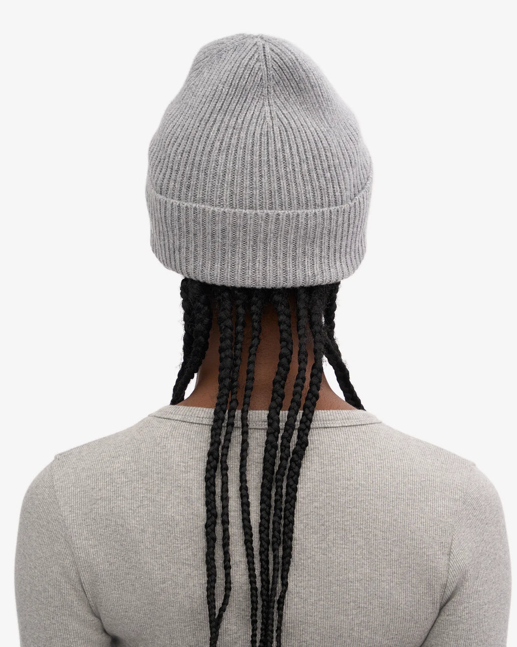 COLORFUL STANDARD Merino Wool Beanie heather grey