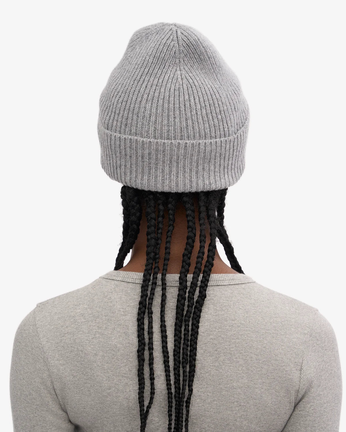 COLORFUL STANDARD Merino Wool Beanie heather grey