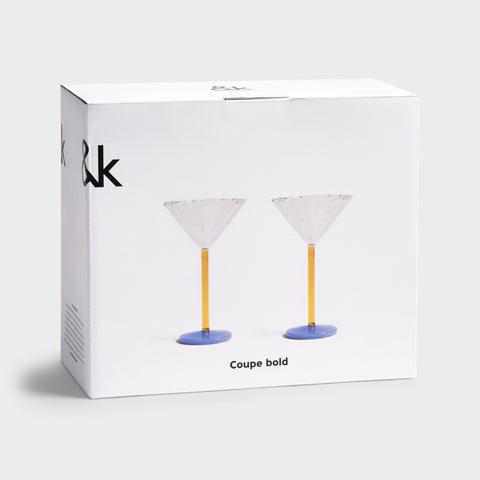 &KLEVERING Gläser Coupe bold 2er Set