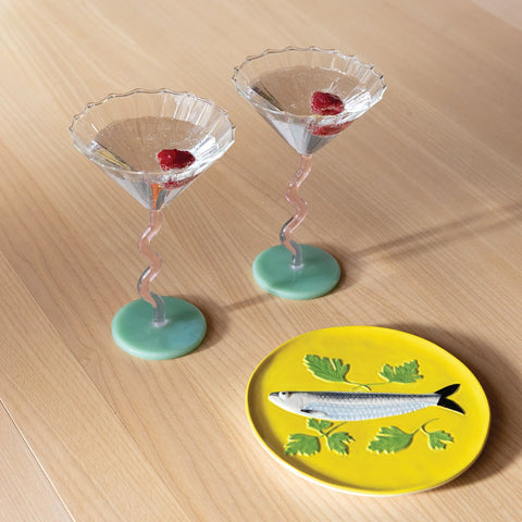 &KLEVERING Gläser Coup curve 2er Set