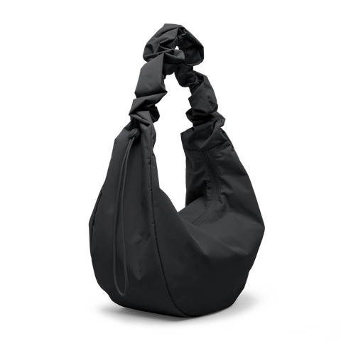 GOT BAG Moon Bag Ruffle - black monochrome