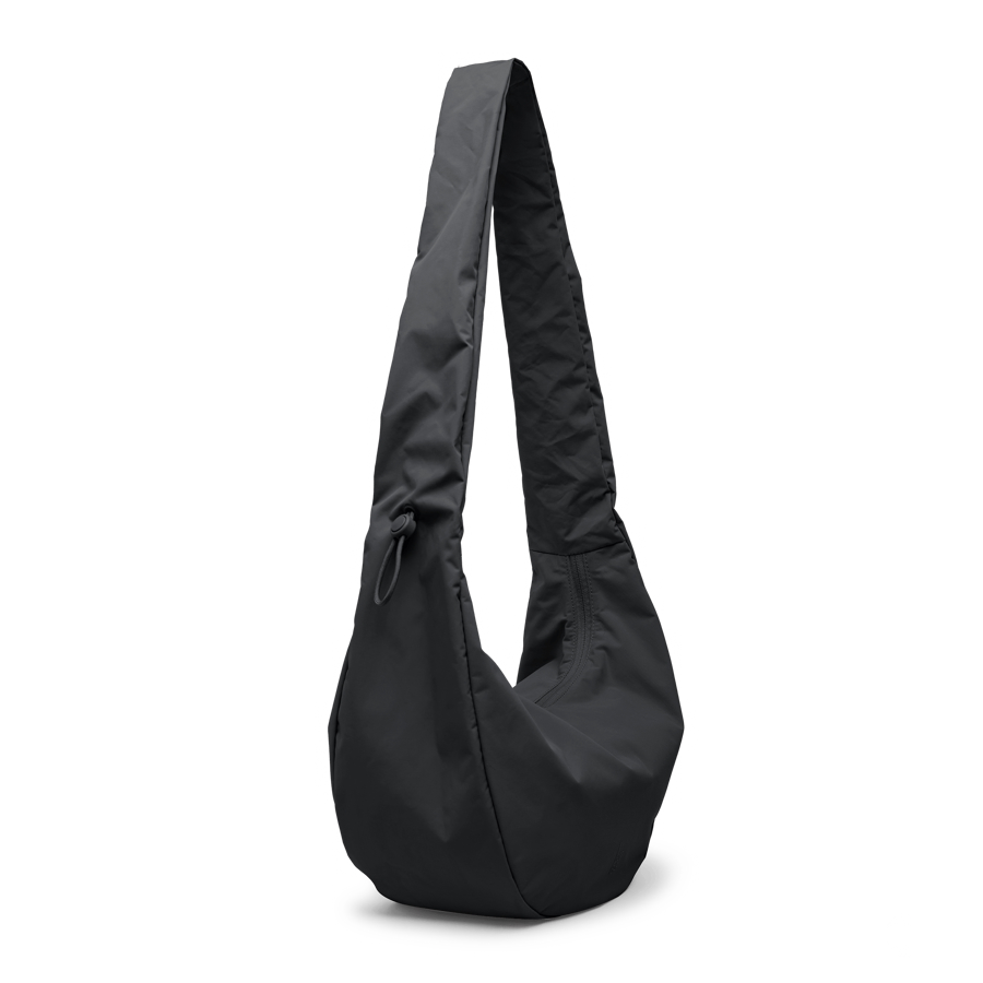 GOT BAG Moon Bag Ruffle - black monochrome