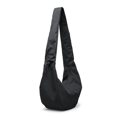 GOT BAG Moon Bag Ruffle - black monochrome