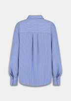 HARPER & YVE Ted Bluse I Blau gestreift