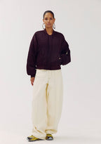 HARPER & YVE Lenora Bomber Jacket I Huckleberry