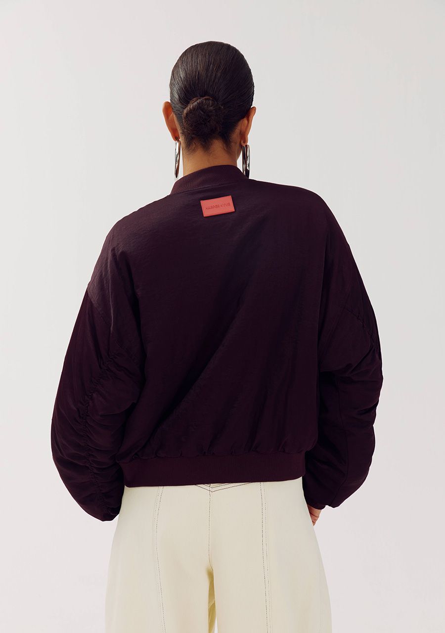 HARPER & YVE Lenora Bomber Jacket I Huckleberry