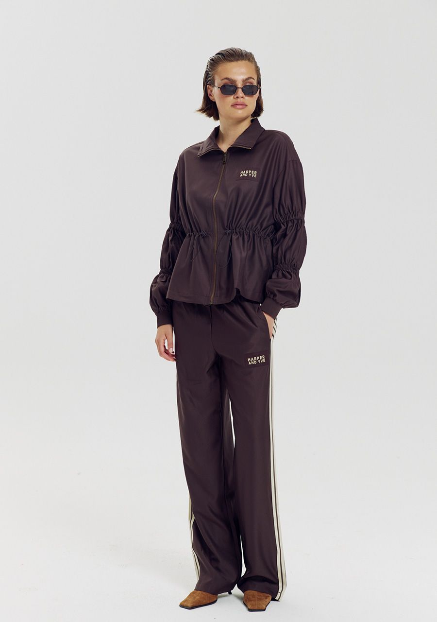 HARPER & YVE Gina Trainingsjacke I Hot Fudge